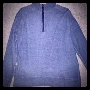 Cooper Jones supply zip pullover sweater